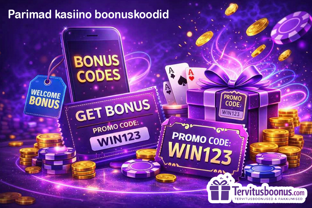 Mis on kasiino boonuskoodid